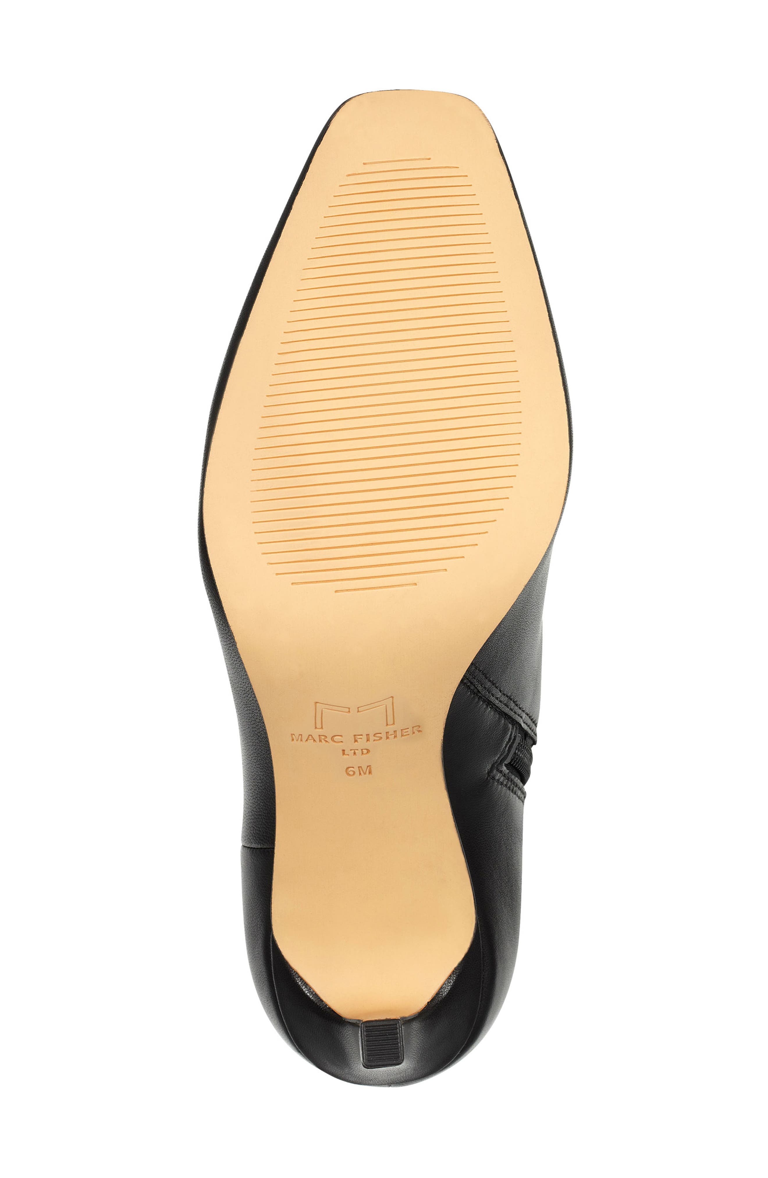 Marc Fisher LTD Cyndi Buckle Square Toe Bootie, Alternate, color, 