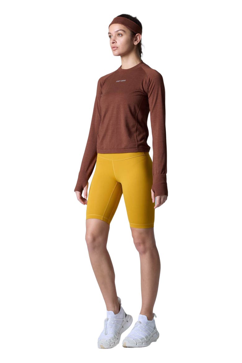 Tech Merino Classic Fit Long Sleeve Base Layer, Main, color, Cappuccino