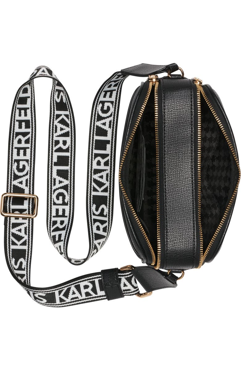 KARL LAGERFELD PARIS Maybelle Crossbody, Alternate, color, Black