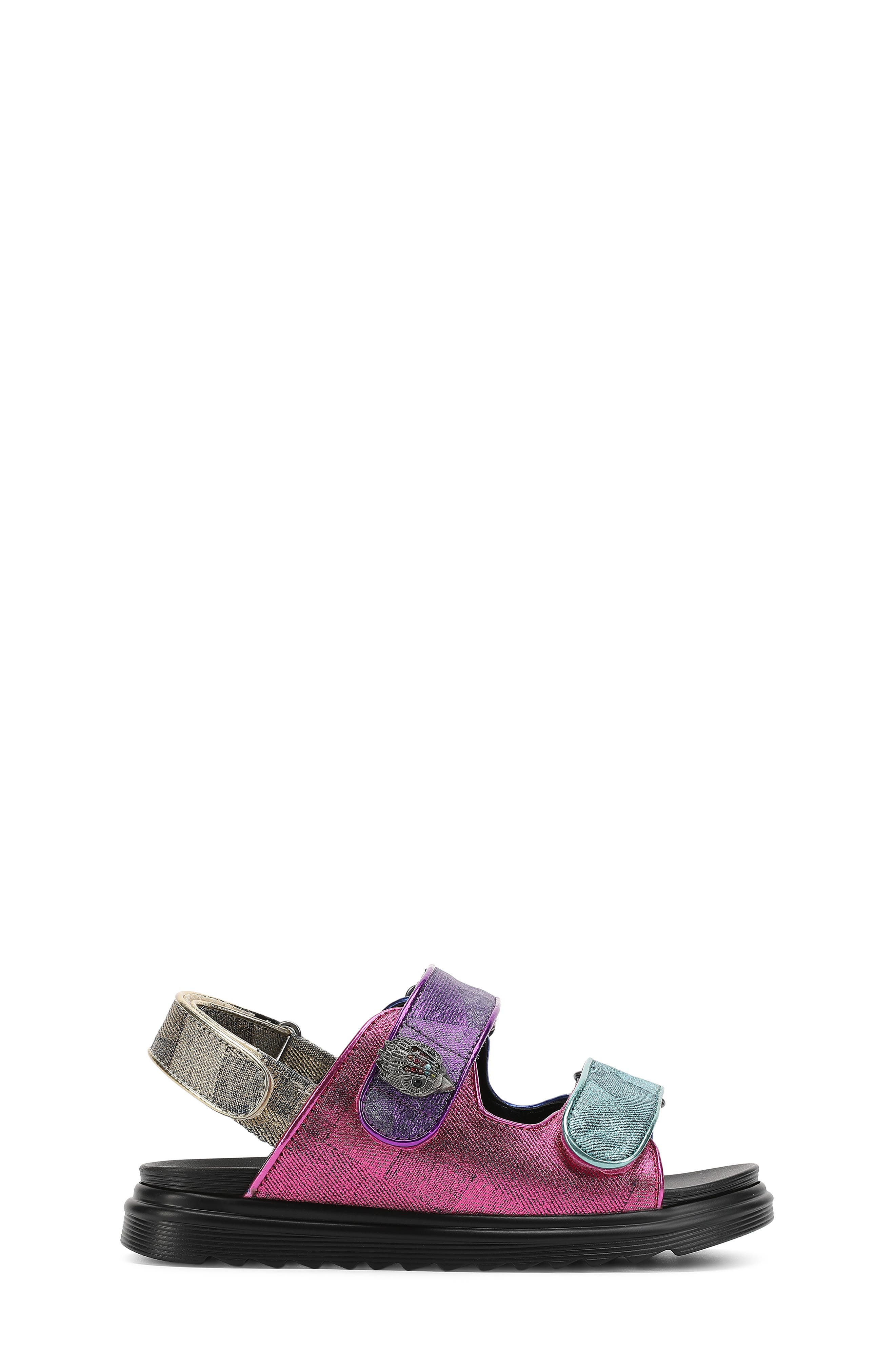 Kurt Geiger London Kids' Mini Orson Slingback Sandal, Alternate, color, Denim/ Multi