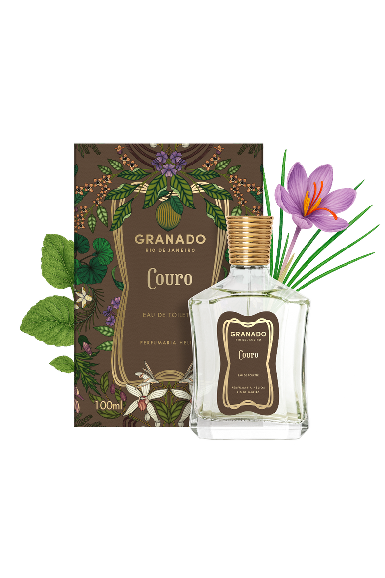 Couro Eau de Toilette, Main, color, Clear