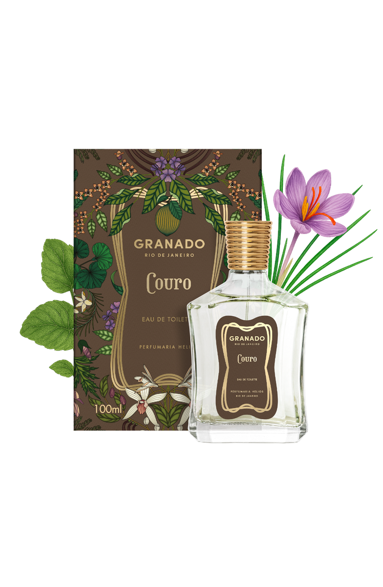 GRANADO Couro Eau de Toilette, Alternate, color, Clear