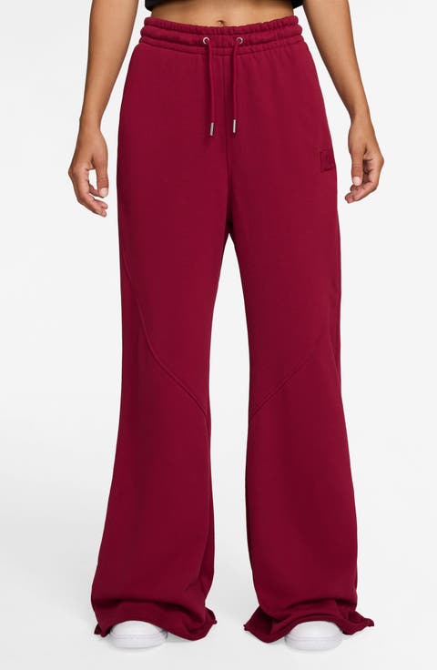 Sportswear Wide Leg Cotton Sweatpants