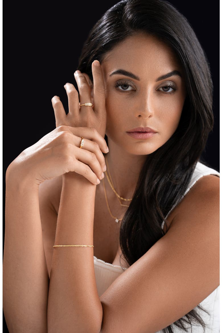 Maya Stackable Ring - 0.23ct. (Nordstrom Exclusive), Alternate, color, 18KY 6MX0.23
