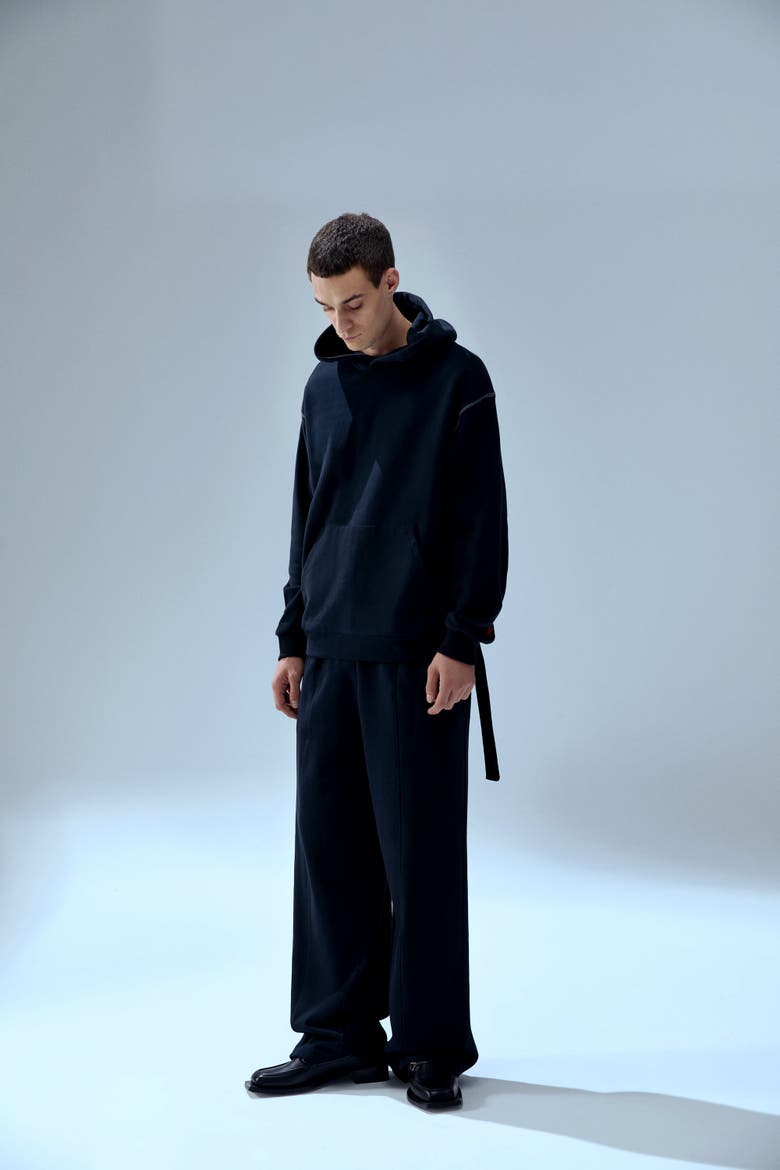 Pure Organic Cotton Your *Itch Oversize Hoody, Alternate, color, BLACK