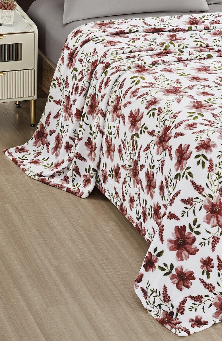 Luxury Home Ultrasoft Plush Throw Blanket, Alternate, color, Rayla