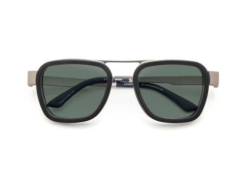 Caddis Bandit | Polarized Sunglasses in Matte Gunmetal - Matte Black  product