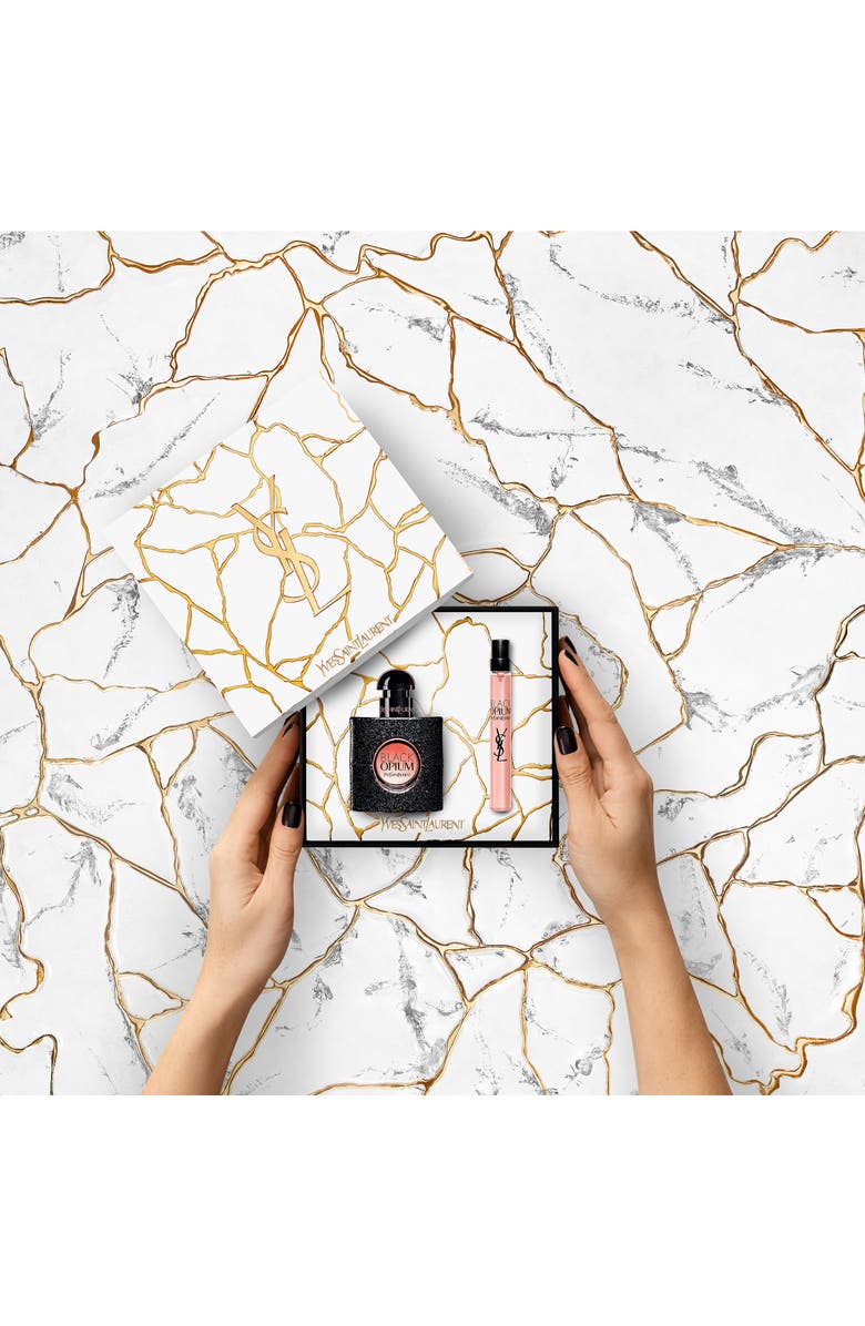 Yves Saint Laurent Black Opium Eau de Parfum Gift Set $129 Value, Alternate, color, 