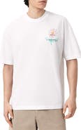 AllSaints Crayo Floral Cotton Graphic T-Shirt