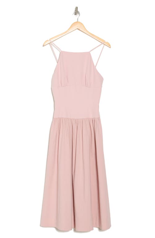 Lush Drop Waist Midi Dress