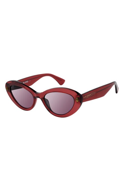 Kurt Geiger London 52mm Cat Eye Sunglasses In Red
