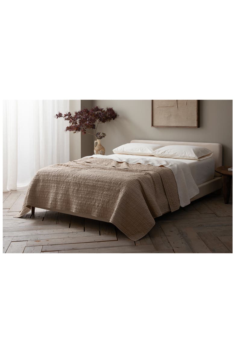 Organic Cotton Chambray Quilt, Alternate, color, HAZEL CHAMBRAY