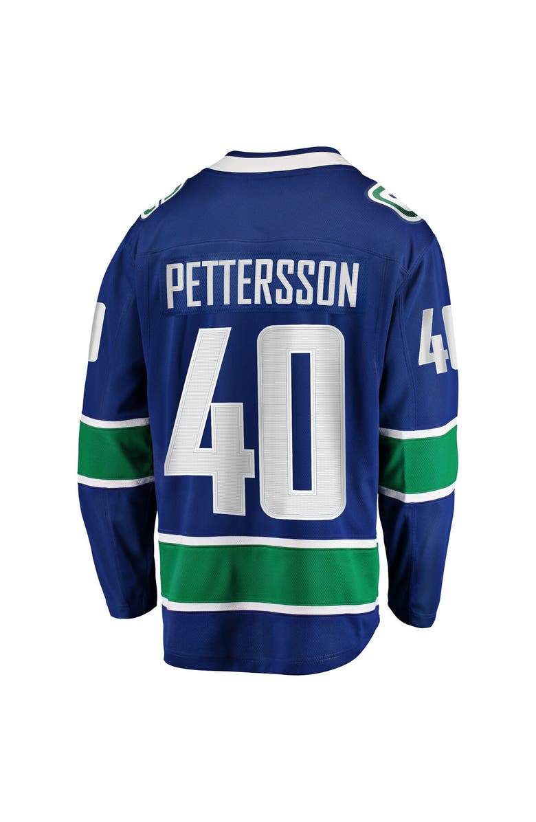 FANATICS Men's Fanatics Branded Elias Pettersson Blue Vancouver Canucks 2019/20 Home Premier Breakaway Player Jersey, Alternate, color, Blue