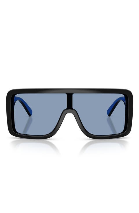 134mm Rectangular Shield Sunglasses