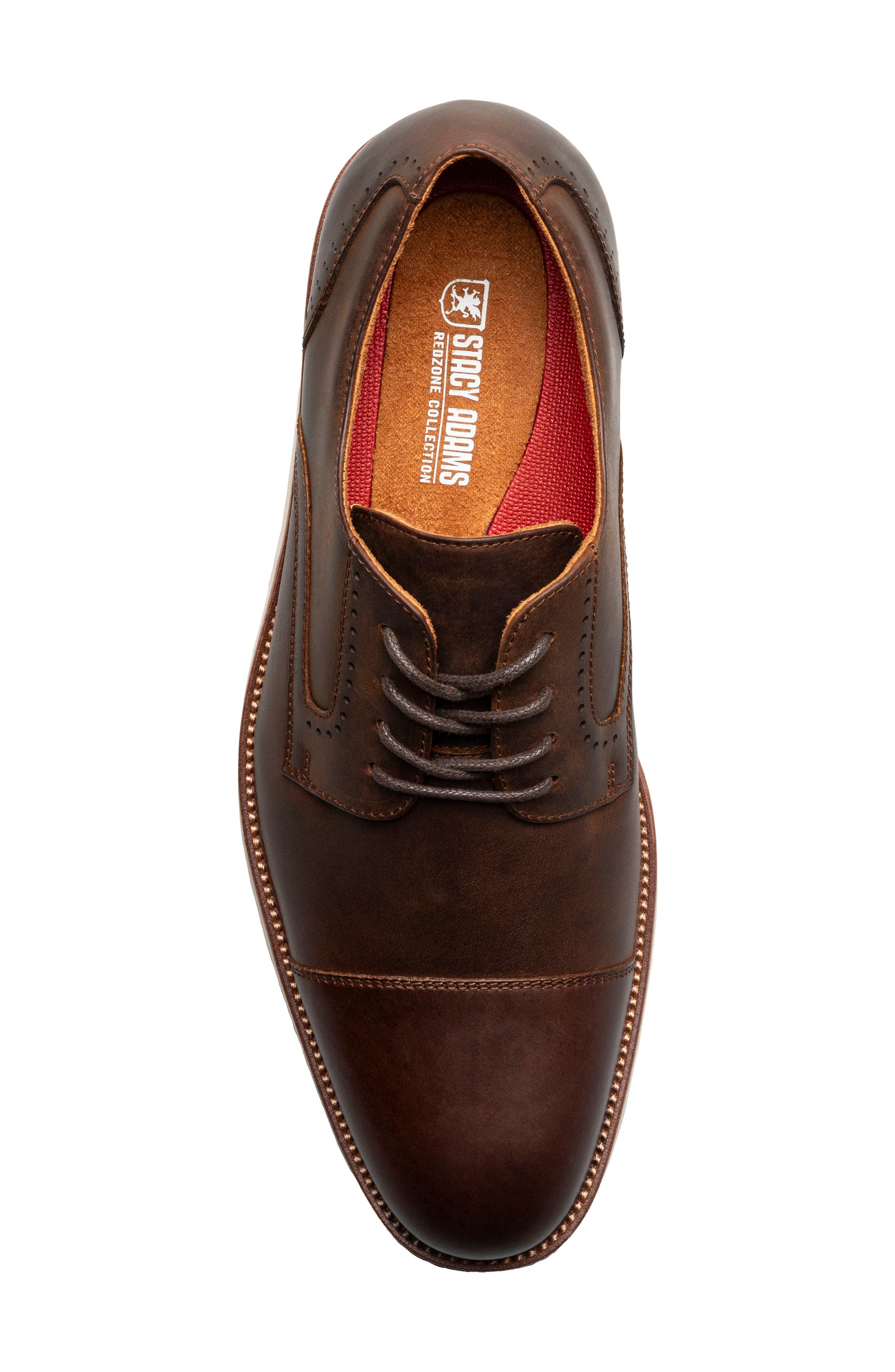 Wesbridge Cap Toe Derby, Alternate, color, BROWN