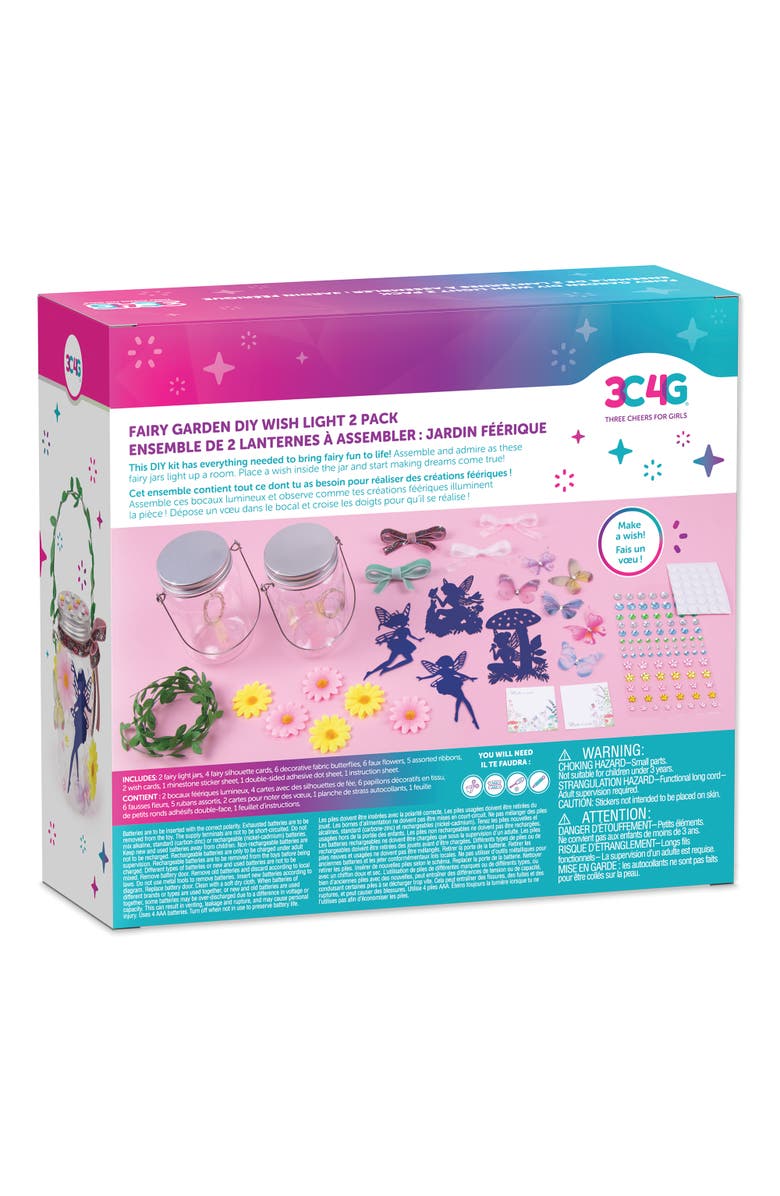 Three Cheers For Girls Fairy Garden DIY Wish Light Kit, Alternate, color,
