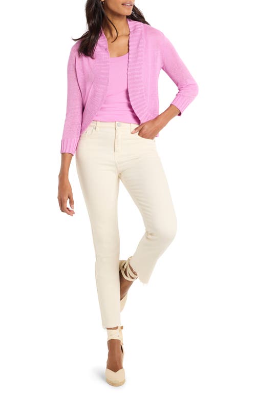 Nic + Zoe Nic+zoe Linen Blend Bolero Cardigan