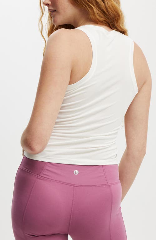 COTTON ON BODY COTTON ON BODY SOFT RUCHED SIDE TANK