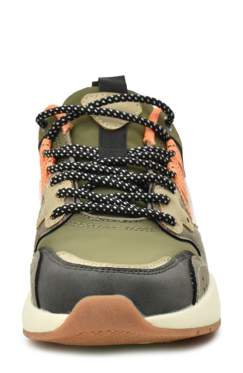 NICOLE MILLER NICOLE MILLER MIX MEDIA SNEAKER 