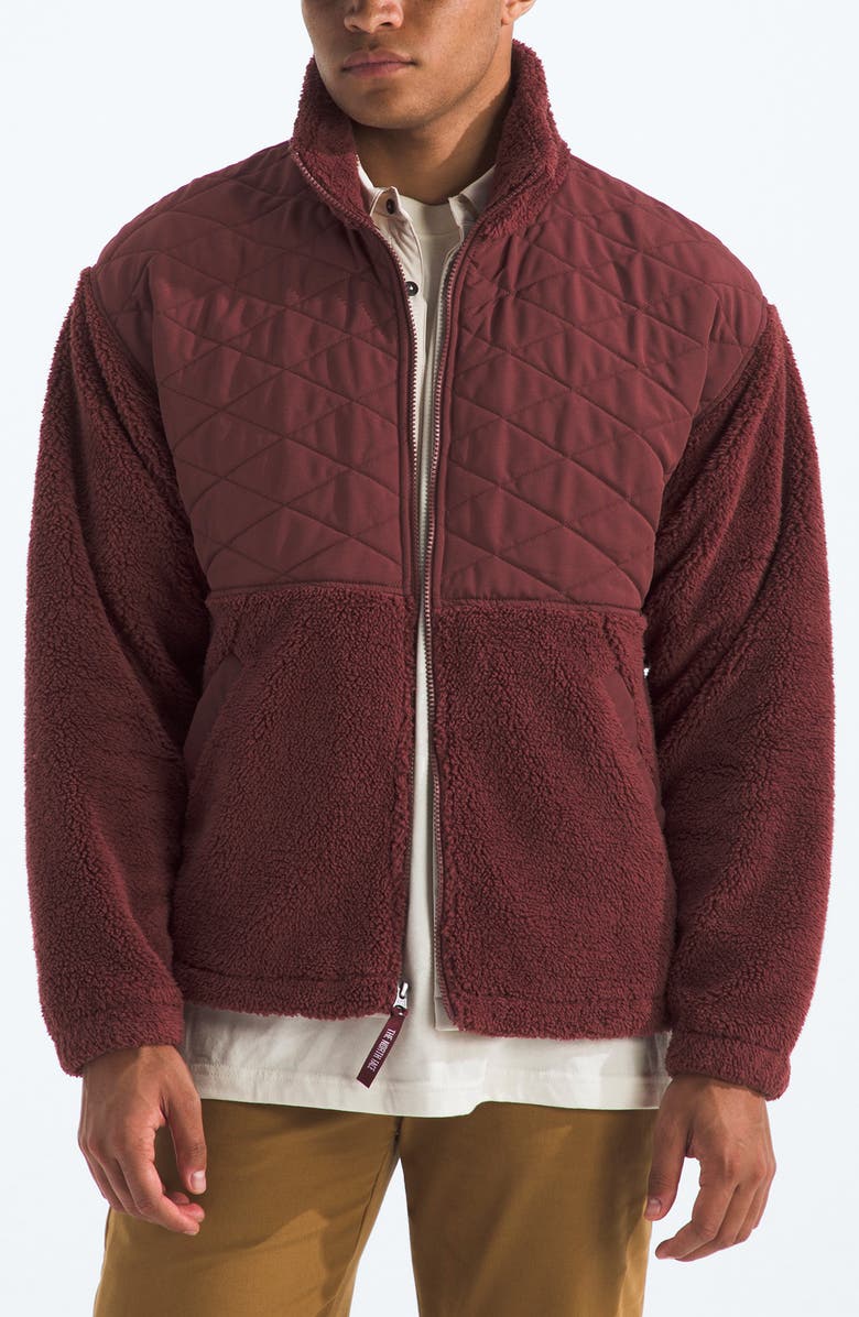 The North Face Cabin Fleece Jacket, Main, color, Sumac