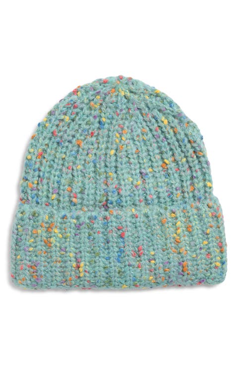 Marled Confetti Cuffed Beanie
