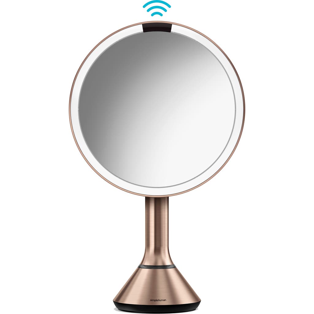 Simplehuman 8-inch Sensor Rechargeable Tabletop Mirror