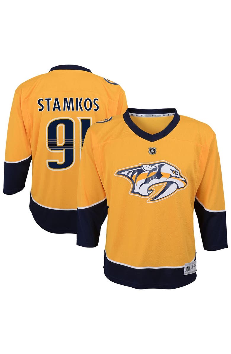 Outerstuff Preschool Steven Stamkos Gold Nashville Predators  Replica Player Jersey, Main, color, Gold