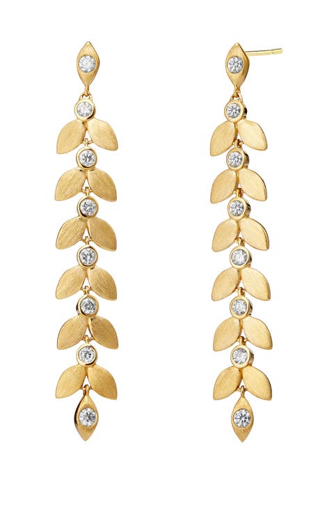 Cerez Petal Drop Earings