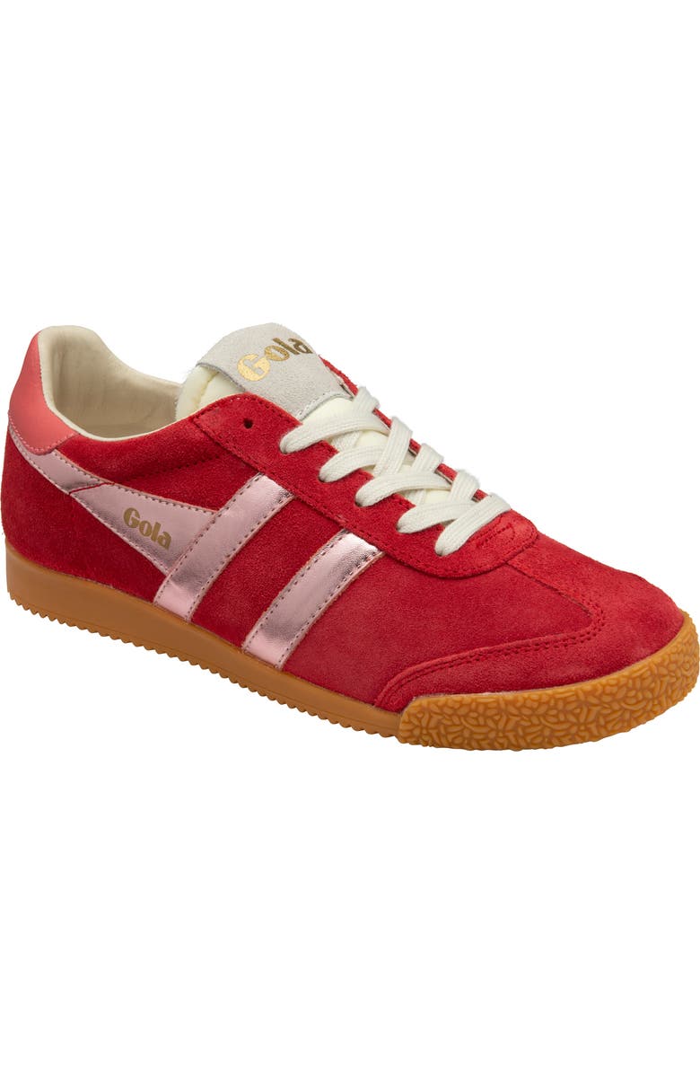 Gola Elan Glitz Sneaker, Main, color, Red/ Pink/ Coral