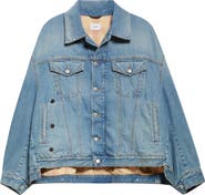 Haikure New Janet Oversize Distressed Denim Jacket