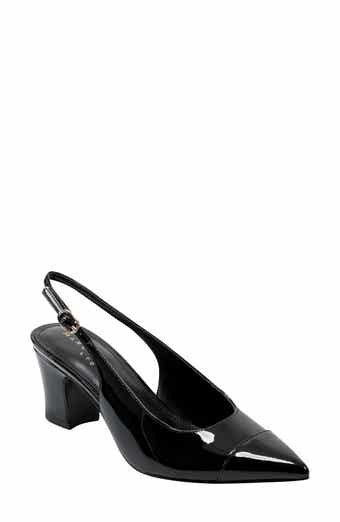 Calvin Klein Women s Dainty Leather Shoes Black Pumps 9
