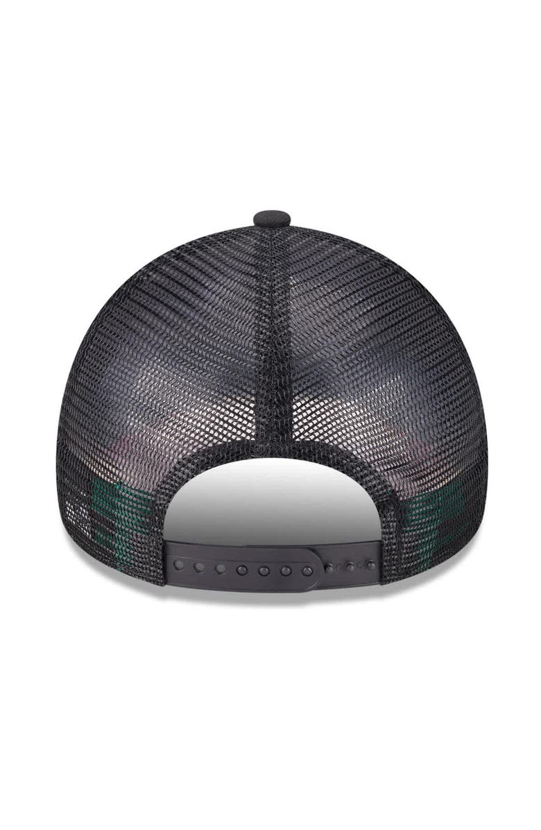 New Era Men's New Era Black San Francisco Giants 2025 Big League Chew A-Frame 9FORTY Adjustable Trucker Hat, Alternate, color, Black