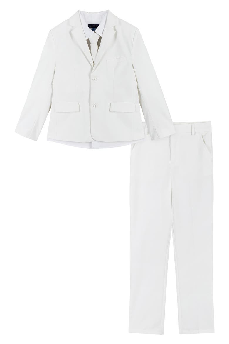 Kids' 4-Piece Suit Set, Main, color, WHITE