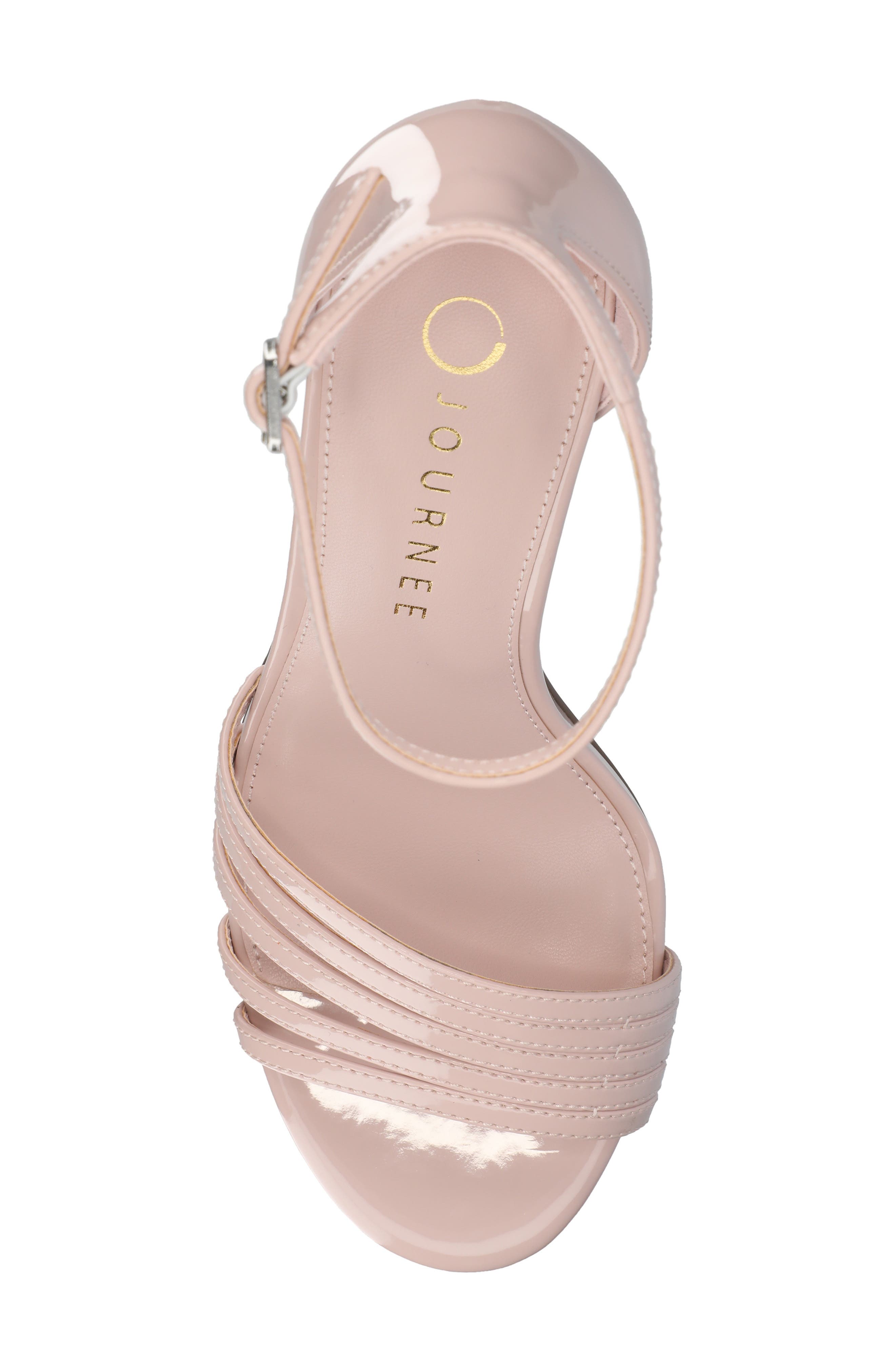 Felicity Ankle Strap Stiletto Sandal, Alternate, color, PINK PATENT