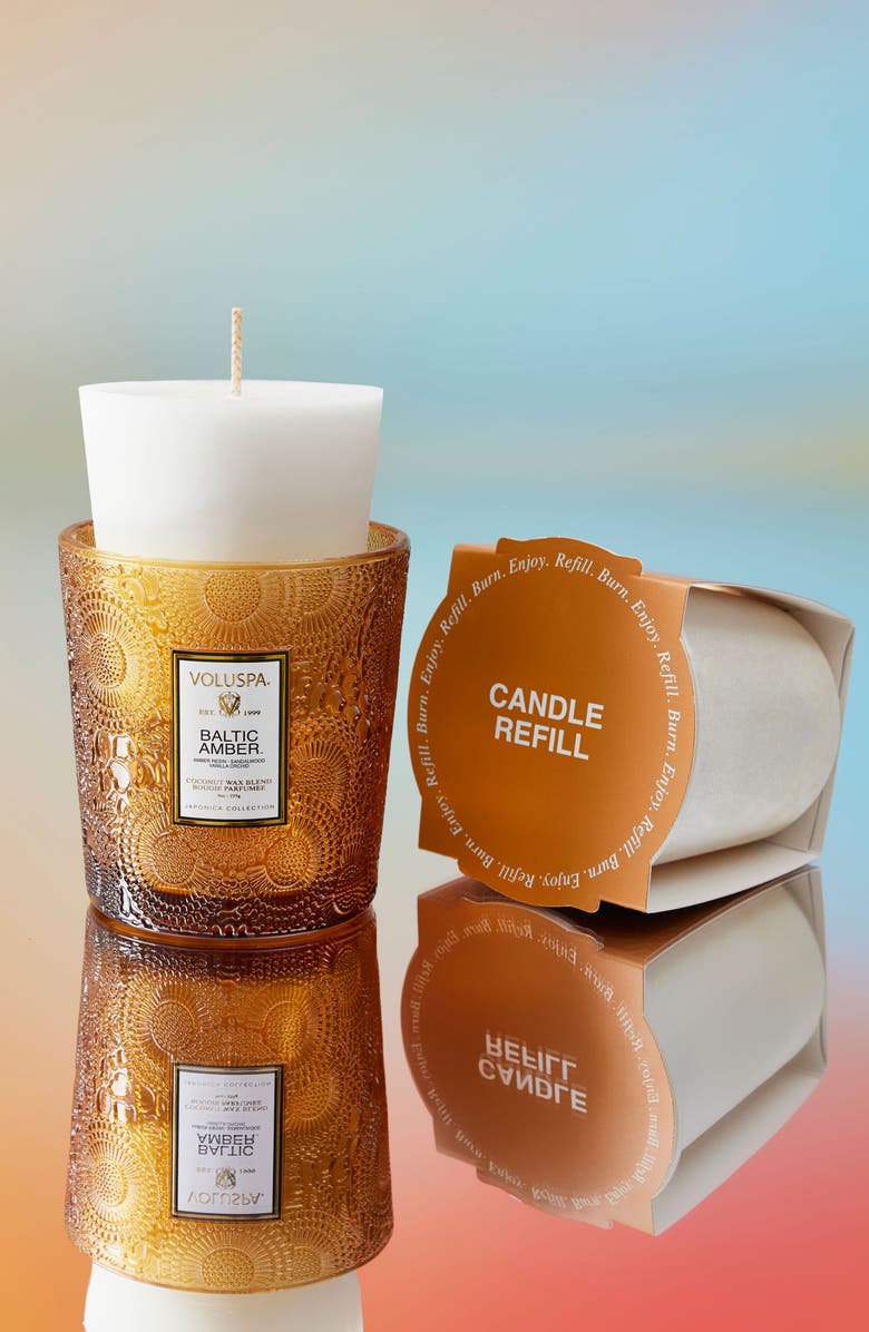 Voluspa Baltic Amber Classic Candle Refill, Alternate, color, 