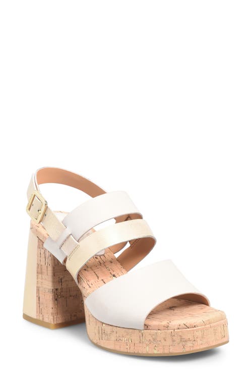 Kork-ease ® Maxi Sandal In Natural Combo