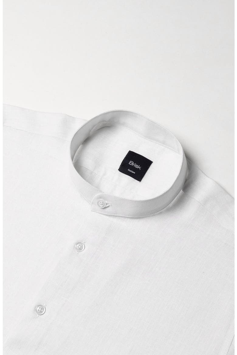 Cotton Linen Shirt, Alternate, color, White