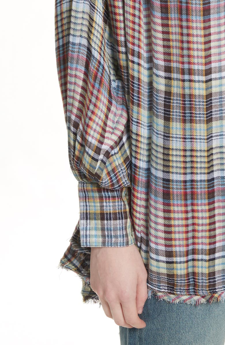 Free People Come on Over Plaid Top, Alternate, color,