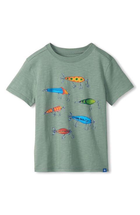 Kids' Fishing Lures Graphic T-Shirt (Little Kid & Big Kid)