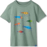 Hatley Kids' Fishing Lures Graphic T-Shirt