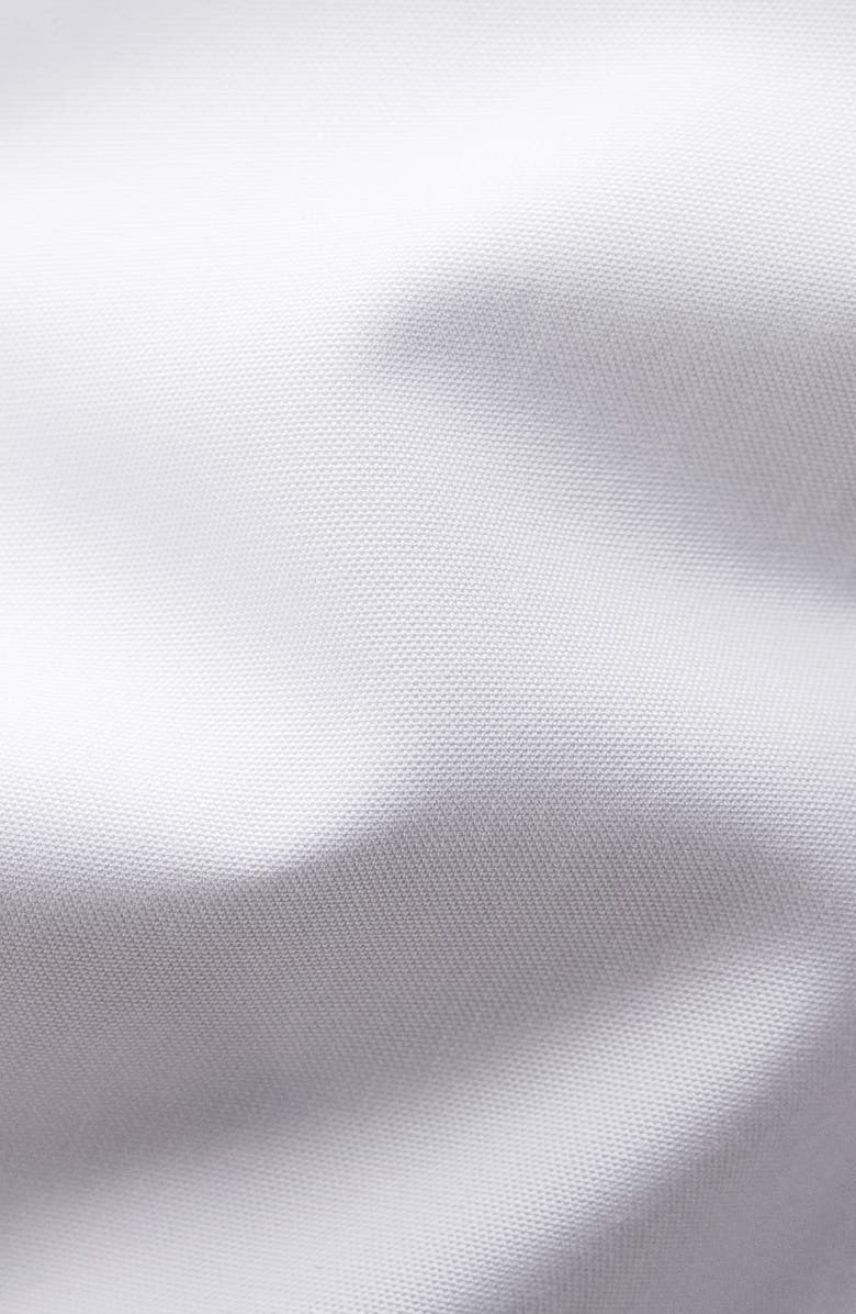 Eton Contemporary Fit Pleated Bib Tuxedo Shirt, Alternate, color, White