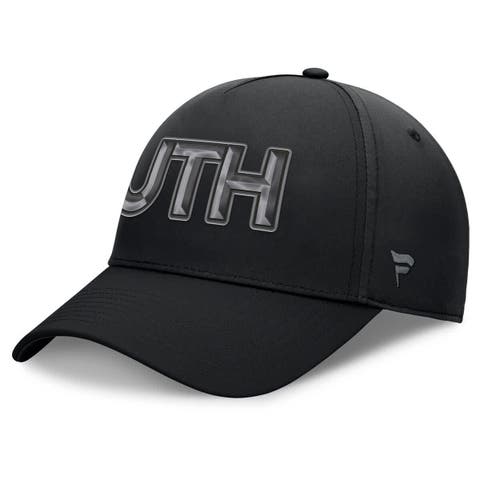 Men's Fanatics Black Utah Mammoth Authentic Pro Road Team Code Flex Hat
