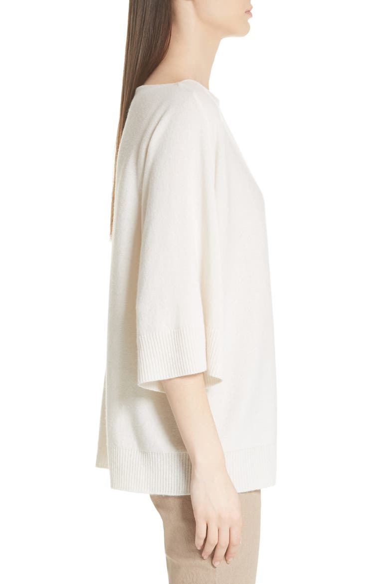 Cashmere Dolman Sleeve Sweater, Alternate, color, CLOUD