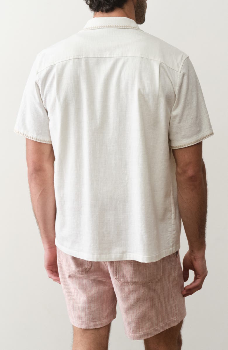 Marine Layer Embroidered Camp Shirt, Alternate, color, 