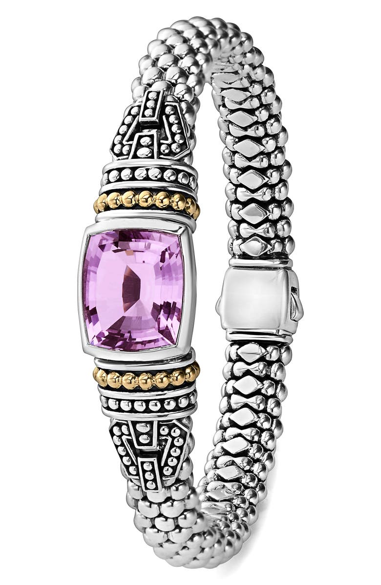 LAGOS Rittenhouse Semiprecious Stone Bracelet, Alternate, color, Amethyst