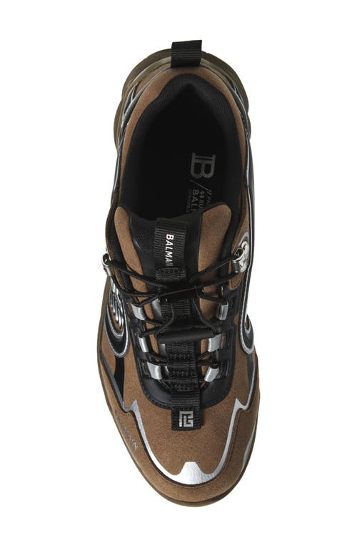 Balmain Cosmic Dust Low Top Sneaker In Multi