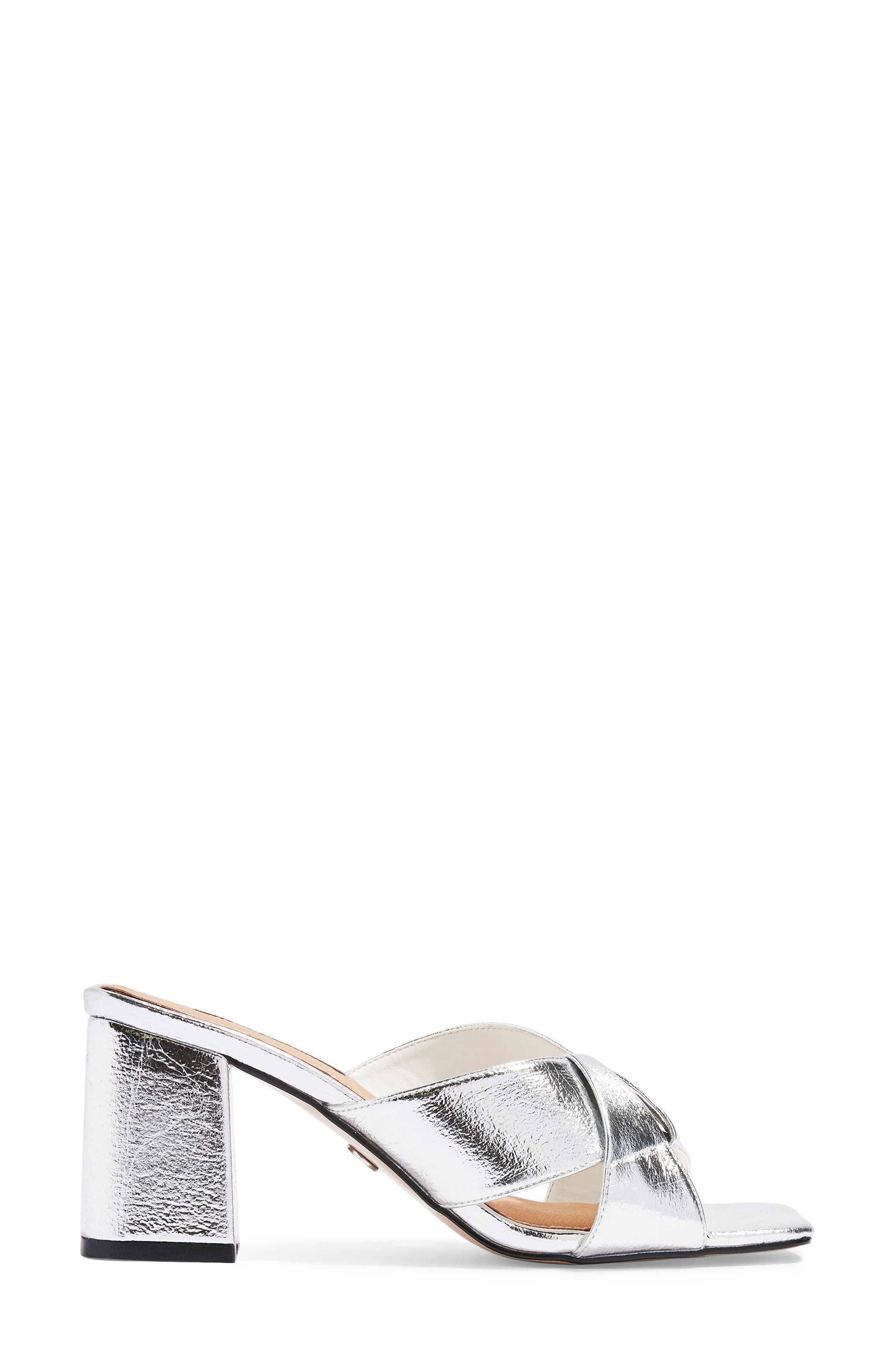 Topshop Roux Slide Sandal, Alternate, color, 