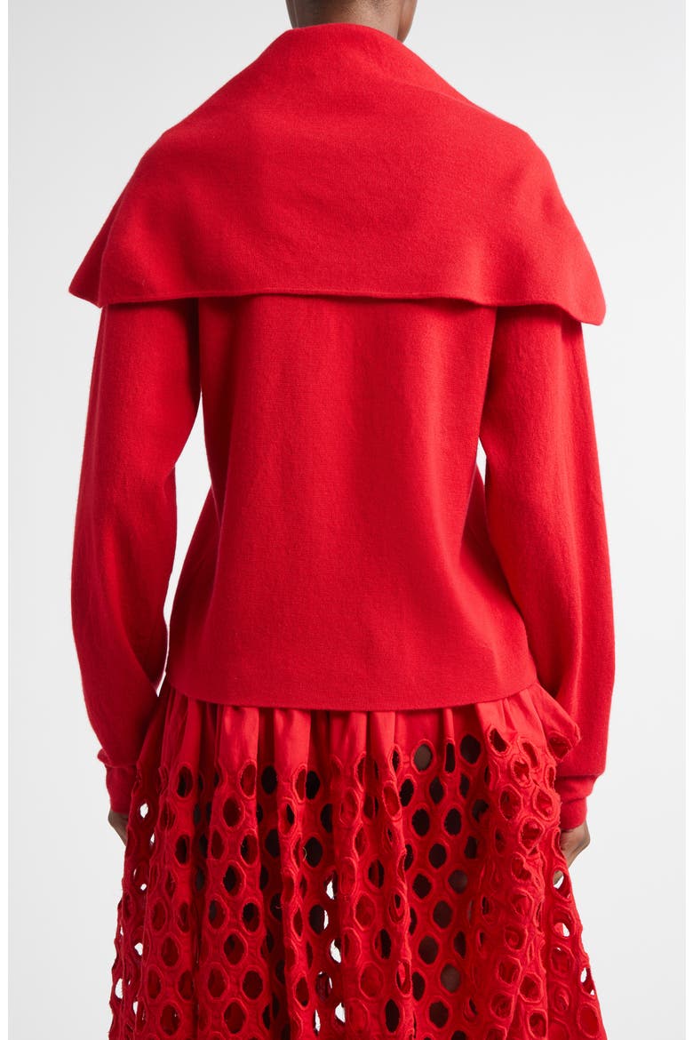 Sint Cashmere Cardigan, Alternate, color, GRENADINE