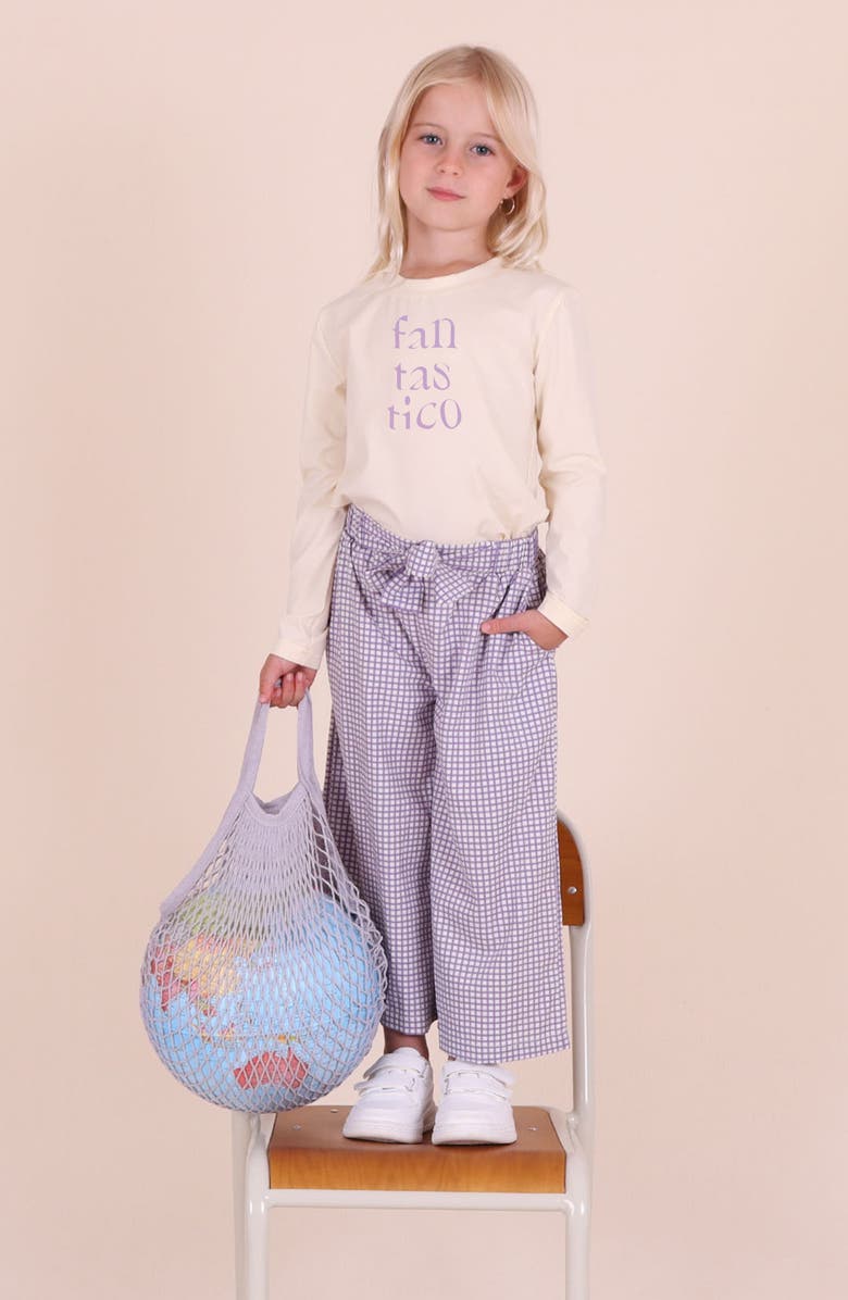 TINY TRIBE Kids' Fantastico Cotton Blend Graphic T-Shirt, Alternate, color, Cream