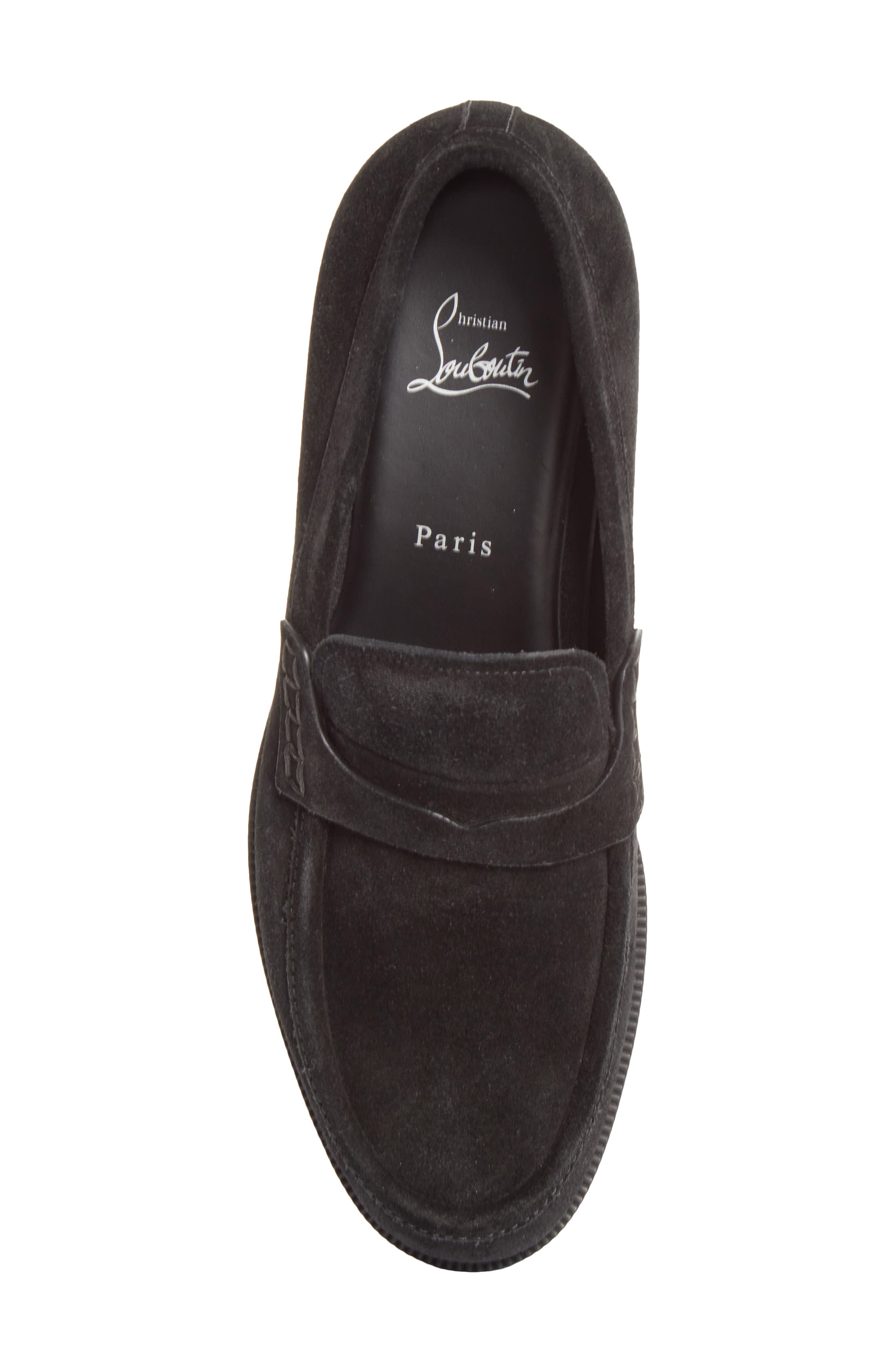 Cavavin Penny Loafer, Alternate, color, BK01 - BLACK